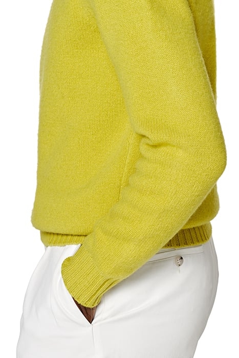YELLOW MERINO CREWNECK 6