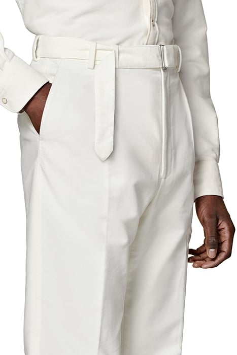 OFF-WHITE WIDE LEG TAPERED TROUSERS 5