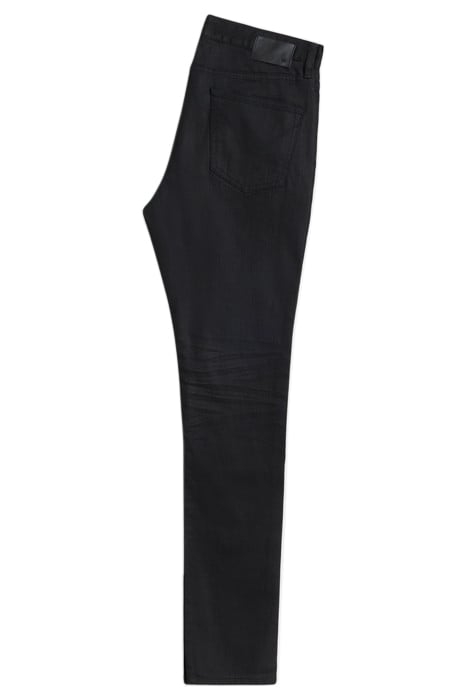 WIGHT COATED STRETCH JEAN JET BLACK 2