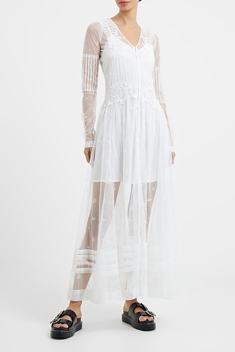 CHERISE LACE DRESS WHITE 1