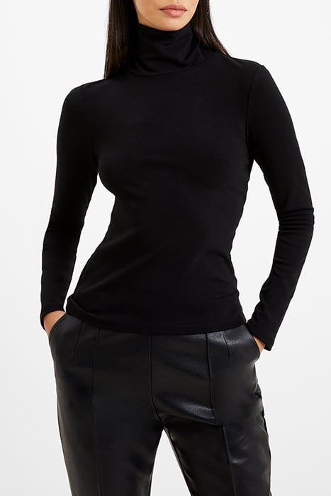 ROY VISCOSE TOP BLACK 1