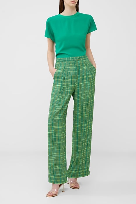 CARMEN CREPE TROUSER GREEN 2