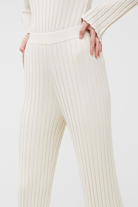 MINAR PLEATED TROUSER WHITE 5