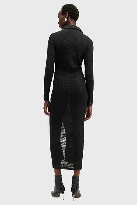 CONNIE MIDI DRESS BLACK 2