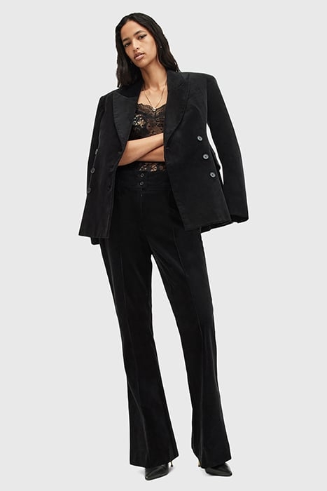 SEVENH CORD TROUSER BLACK 3