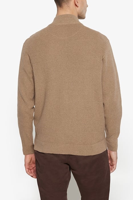 CONNORSI STRUCTURE CARDIGAN+ TOBACCO MELANGE 2