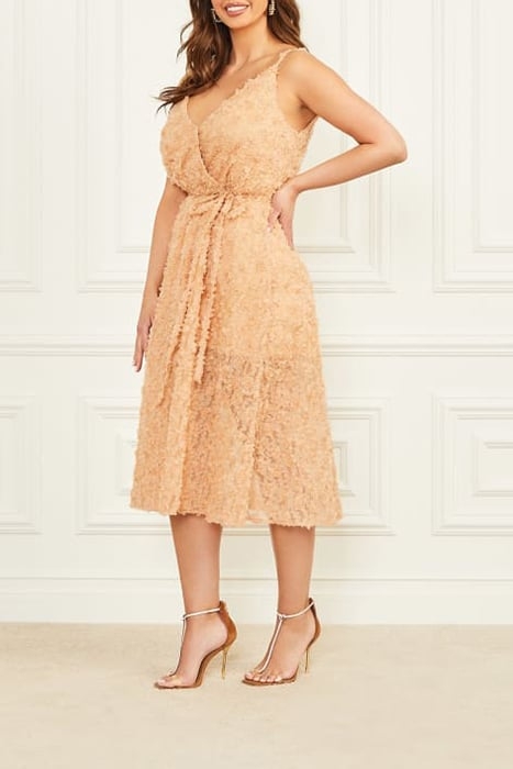 ROSIE DRESS SMOOTH ALMOND 6