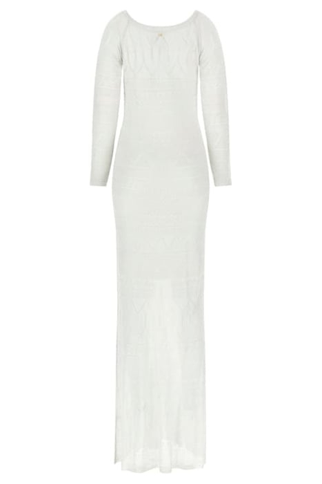 HYDRA LONG DRESS SWT PALE PEARL 4