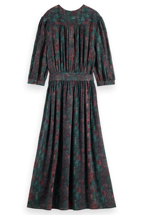 MIDI WRAP DRESS SNAKE 4