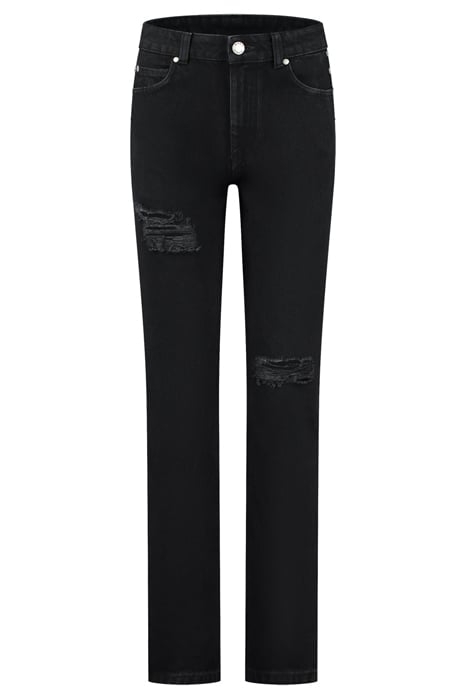 BLANCA RIVET BLACK JEANS BLACK 1