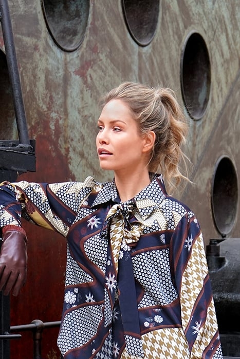 DRESS DÜSSELDORF LONG BLUE 7