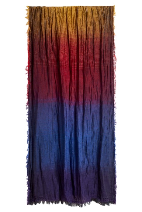 MULTI COLOR YARN DYED SCARF CHERRYWOOD 2