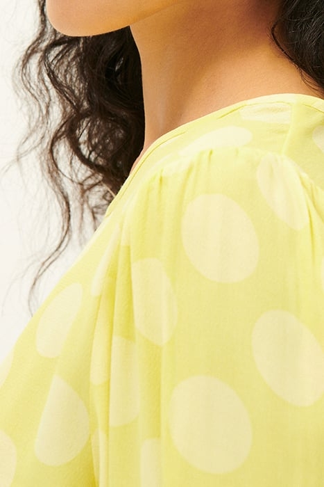 ROUND COLLAR PRINTED SHORT TOP DIVA 4