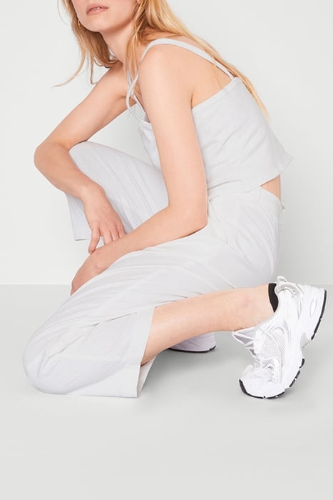 WIDE CHINO TROUSERS NACRE 7