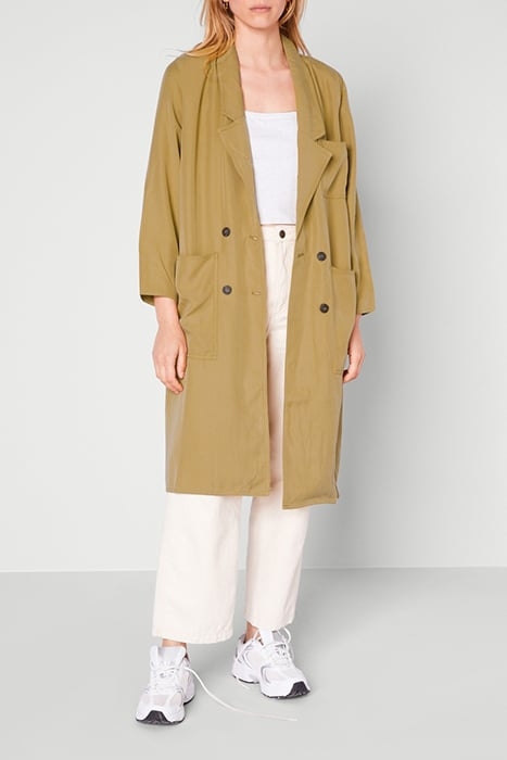 LONG STRAIGHT 7/8-LENGTH SLEEVES JACKET JUNGLE 4