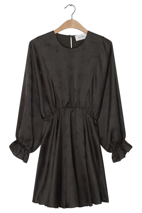 LS ROUND COLLAR SHORT A DRESS CARBONE 3