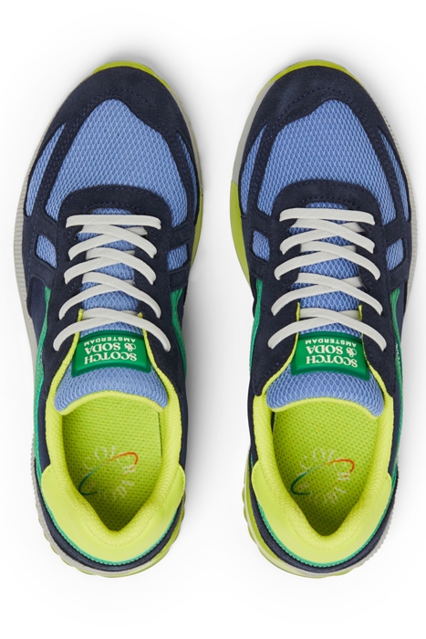 BOYS VIVEXIO SNEAKER BLUE MULTI 3