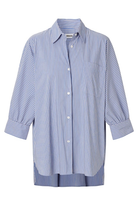 COTTON STRIPE SHIRT BLUETTE 4
