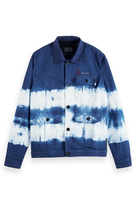 GARMENT-DYED ARMY JACKET NIGHT TIE DYE 4
