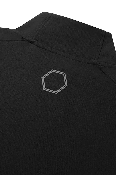 ATHLETIC SLIM FIT TRACK JACKET JET BLACK 8