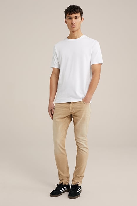 5-POCKET MID WAIST BEIGE 3