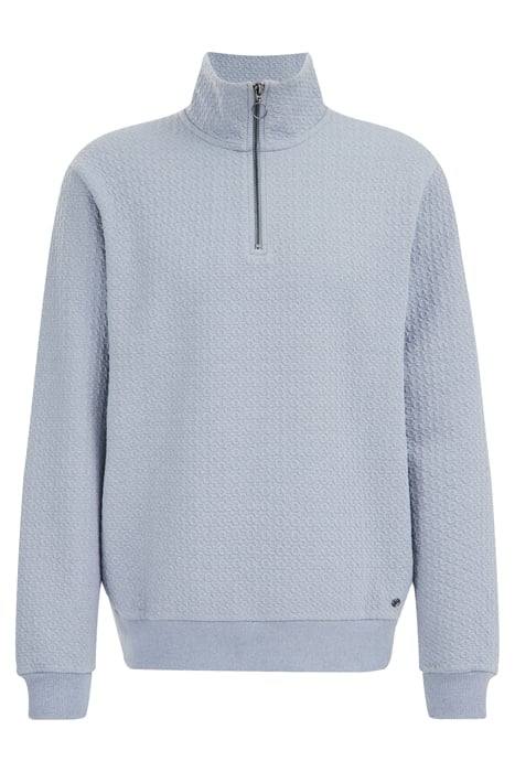 HALFWAY ZIPPER GREYISH BLUE 4