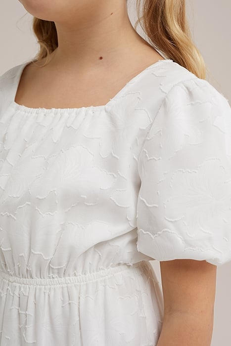 DRESS MID LENGTH WHITE 5