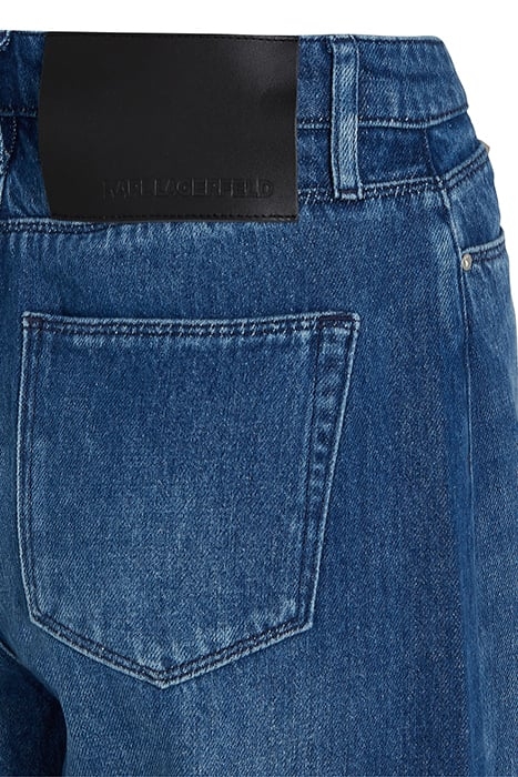 DENIM CULOTTES MID BLUE 4