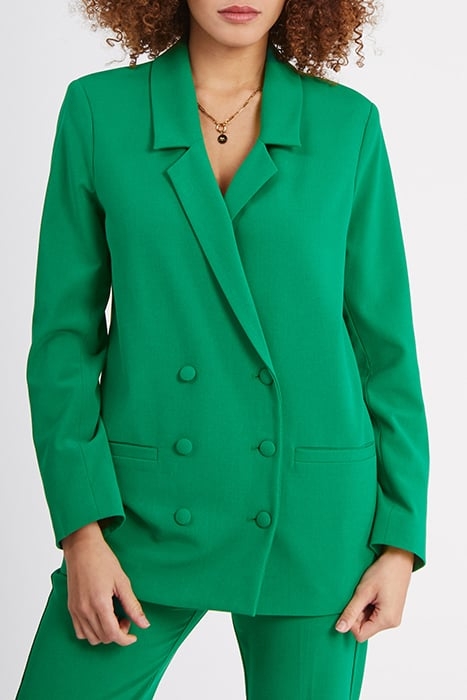 MEADOW GREEN DOUBLE-BREASTED SUIT JACKET 1