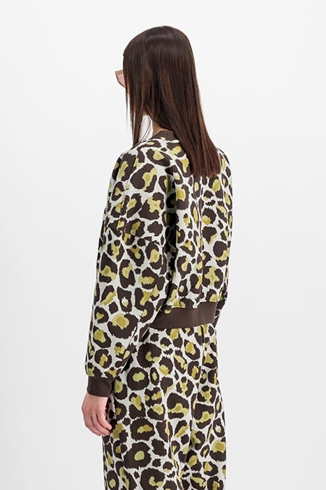 LOGO SWEATER CAMO OLIVE LEO CAMO 6