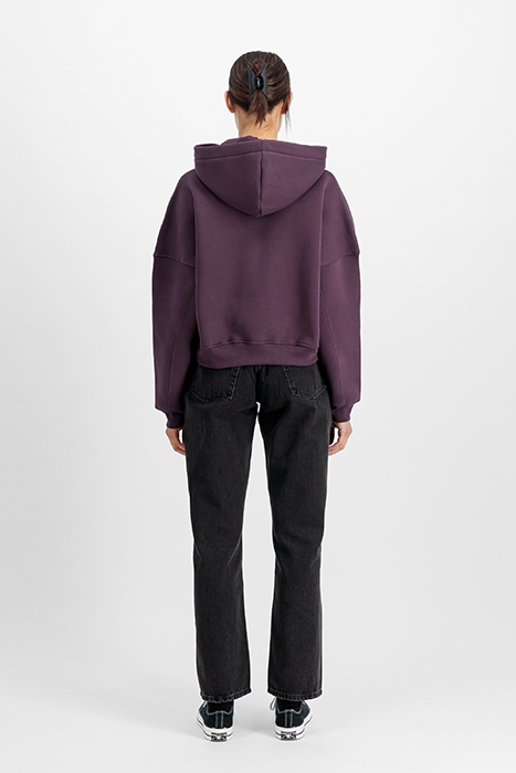 LOGO HOODIE PLUM 2