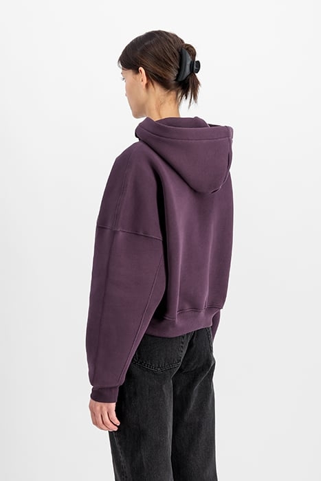 LOGO HOODIE PLUM 6