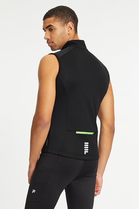 RIALTO WINDSTOPPER RUNNING VEST BLACK 2
