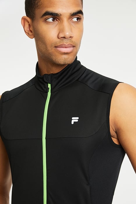 RIALTO WINDSTOPPER RUNNING VEST BLACK 7