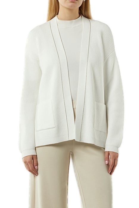 COMMA CARDIGAN WHITE 1