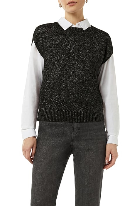 COMMA PULLOVER BLACK 1