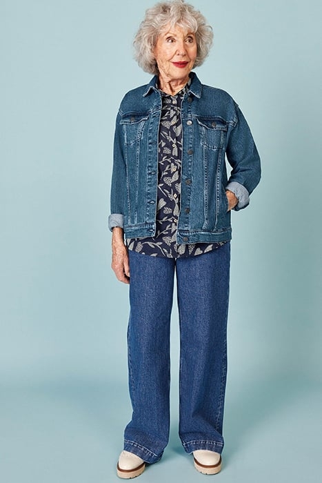 DAYTON DENIM JACKET MID DENIM 7