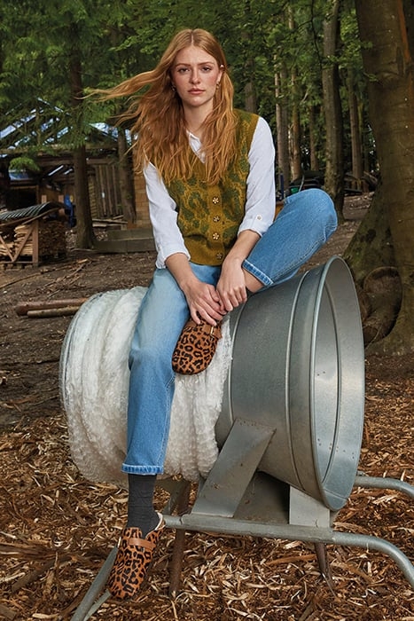 SIDNEY SPARKLE TANK GREEN MULTI 7