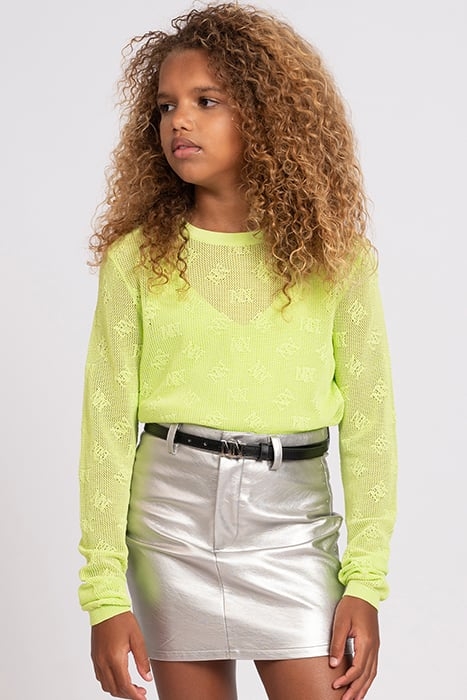 GIGI PULLOVER SPLASH GREEN 1