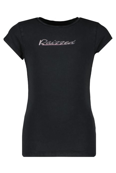 GIRLS SALZBURG T-SHIRT WASHED BLACK 1