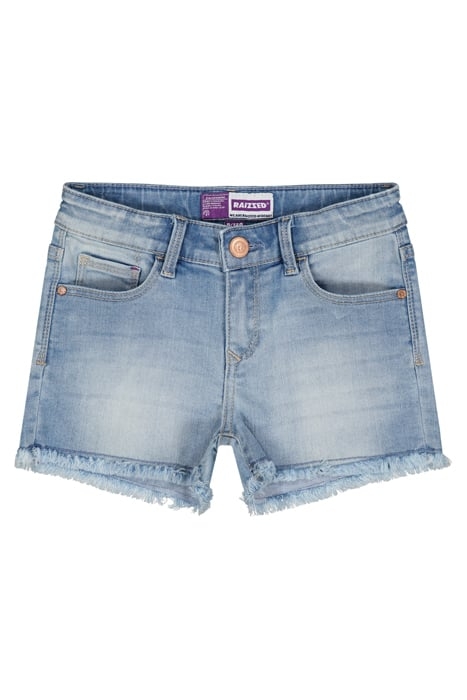 GIRLS LOUISIANA SHORTS LIGHT BLUE STONE 3