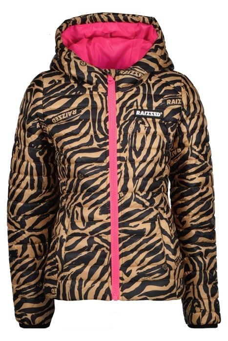 GIRLS CHEYENNE JACKET LIGHT HONEY BROWN 4