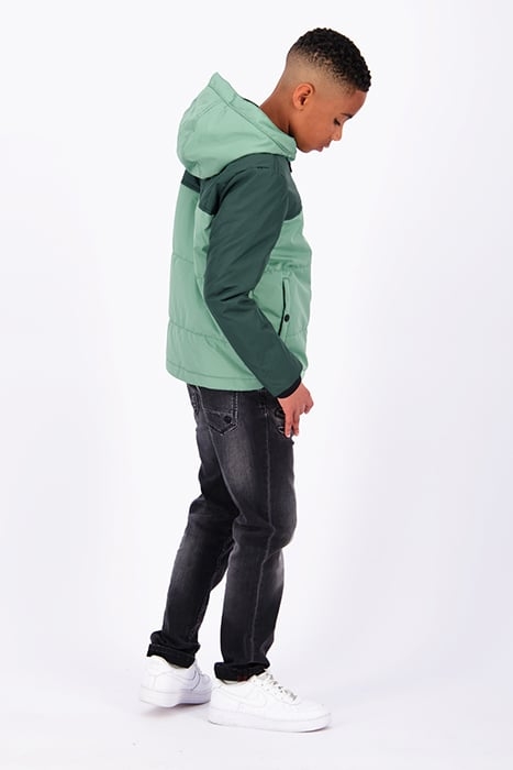 BOYS TRENTINO JACKET SAGE GREEN 6