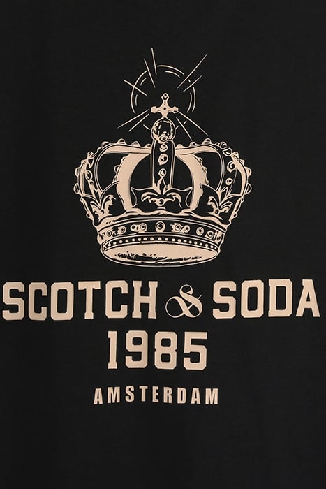 RELAXED FIT SS GRAPHIC TEE BLACK 4