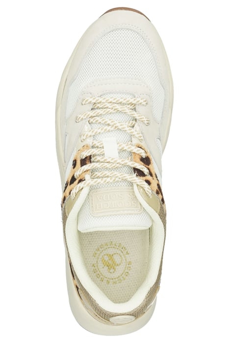 CELEST SNEAKER BEIGE/LEO PRINT 3