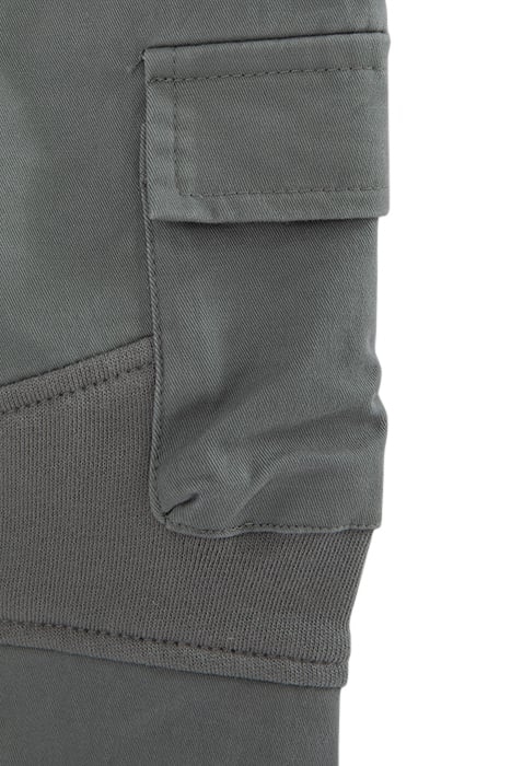 BABY BOYS’ KHAKI MIXED FABRIC CARGO TROUSERS 5