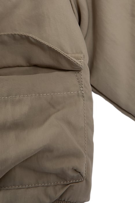 BABY BOYS’ BEIGE WINDCHEATER WITH SWEATSHIRT FABRIC LINING 7