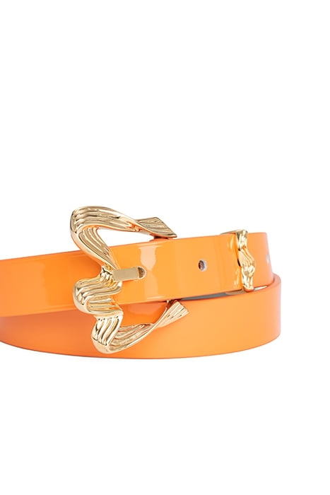 RIBBON ORANGE PATENT LEATHER ORANGE 2