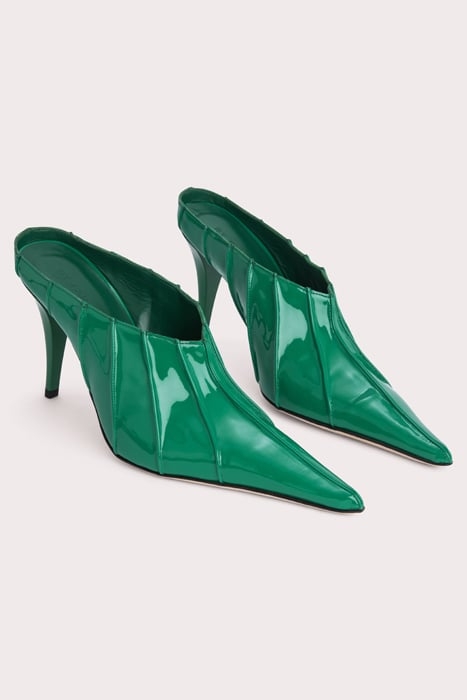 TRISH CLOVER GREEN PATENT LEATHER CLOVER GREEN 3