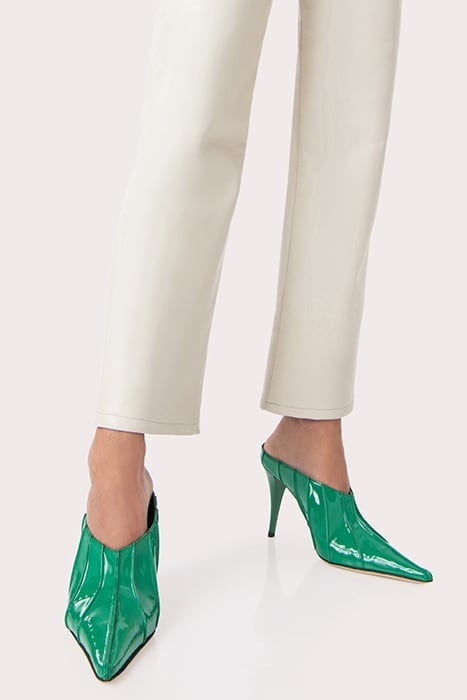 TRISH CLOVER GREEN PATENT LEATHER CLOVER GREEN 2